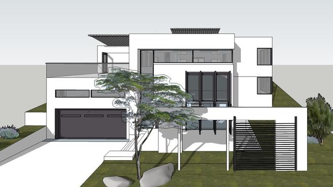 sketchup house model